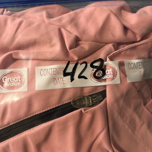 Izod Jacket Womens Large Pink Windbreak Coat Pullover 1/4 Zip Golf Ladies (428) - Picture 9 of 9